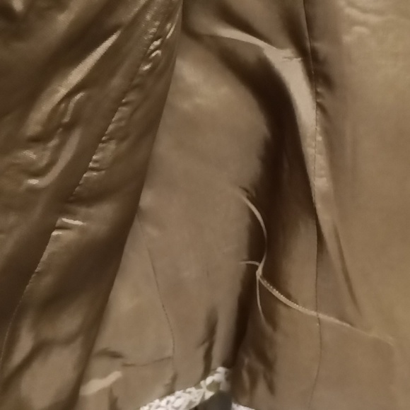 FINAL PRICE NWOT DONCASTER olive/white crocheted/laced designed l/s jacket 16 - Picture 13 of 16